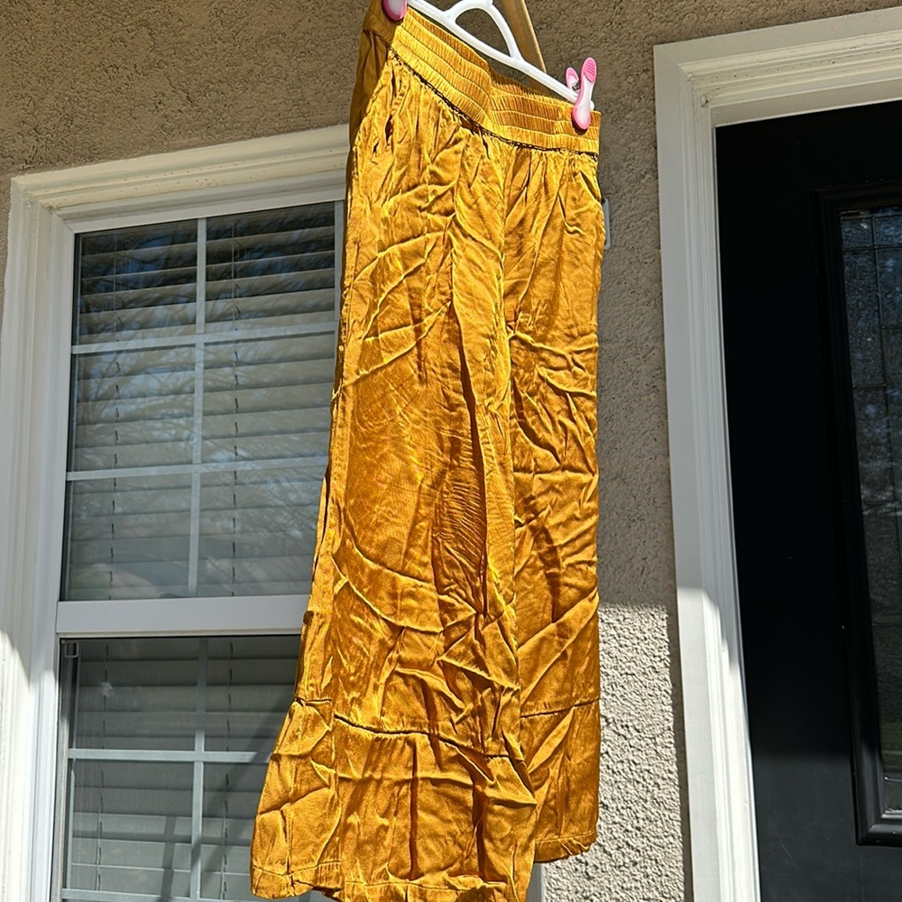 Women silk pants